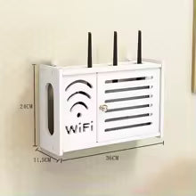 Wall Shelf for Electronics | Space-Saving & Ventilated | Modern Style
