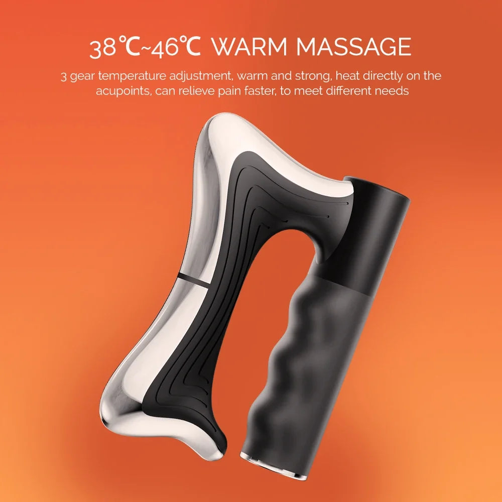 Electric Muscle Massager with Heat, Vibration, and Adjustable Temperature