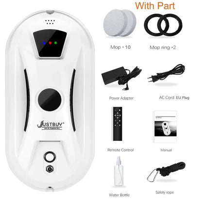 Smart and Efficient Window Cleaning Robot - Safe Operation