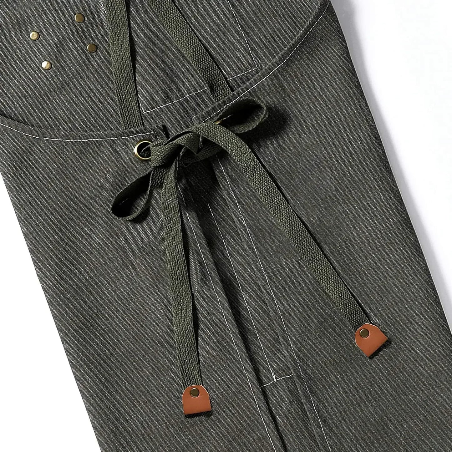 Adjustable Unisex Chef Apron with Pockets – Durable Canvas Workwear