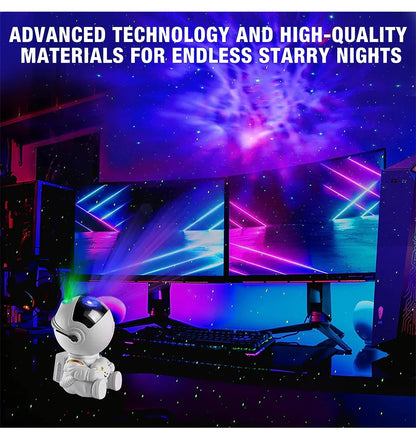 Galaxy Projection Lamp for Space-Themed Ambiance