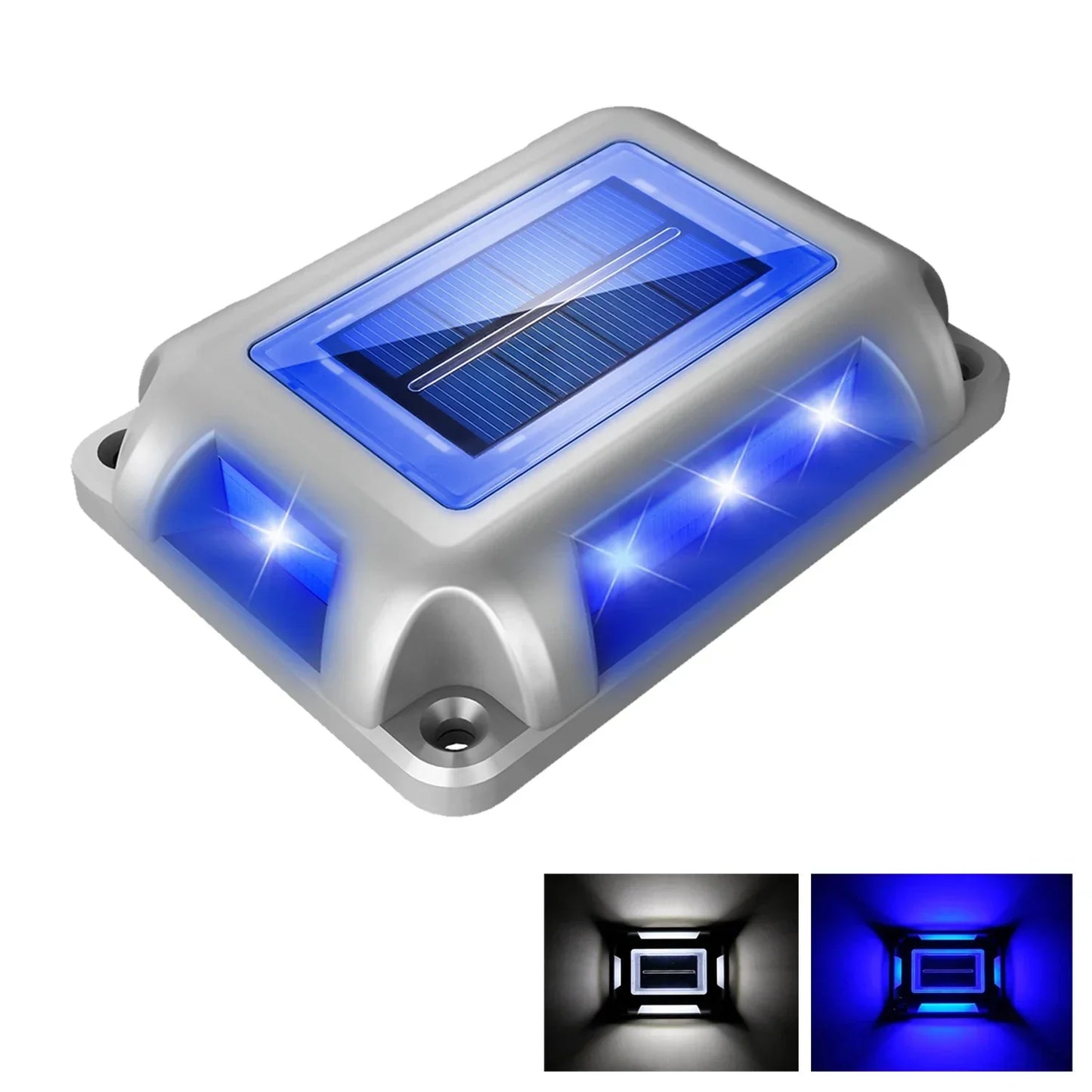 Solar Ground Light with 6 LEDs | Waterproof IP65 | Perfect for Steps & Paths | 1200mAh Battery