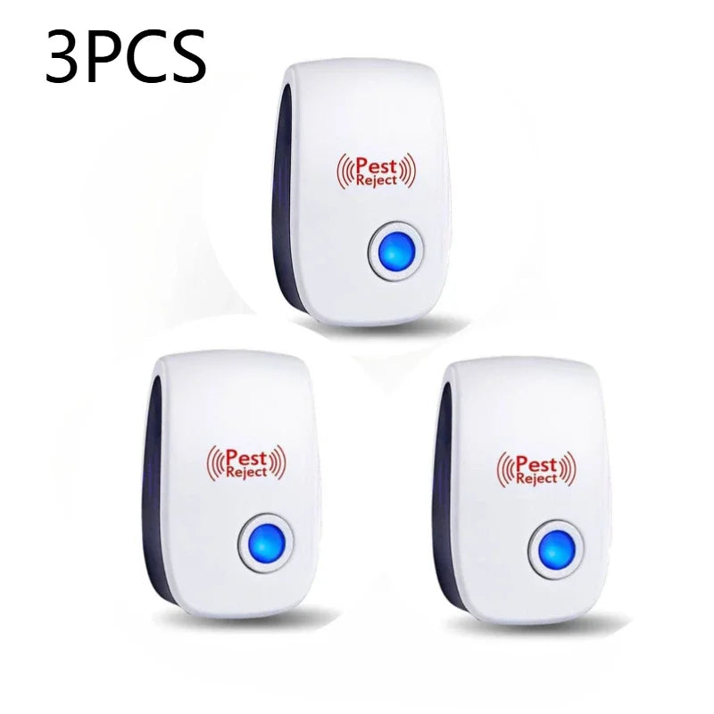 Smart Ultrasonic Pest Control Plug for Indoor Spaces