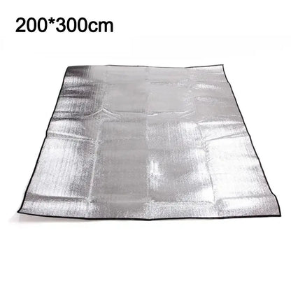 Lightweight Insulated Camping Mat for Outdoor Adventures - Aluminum Foil & EPE Foam