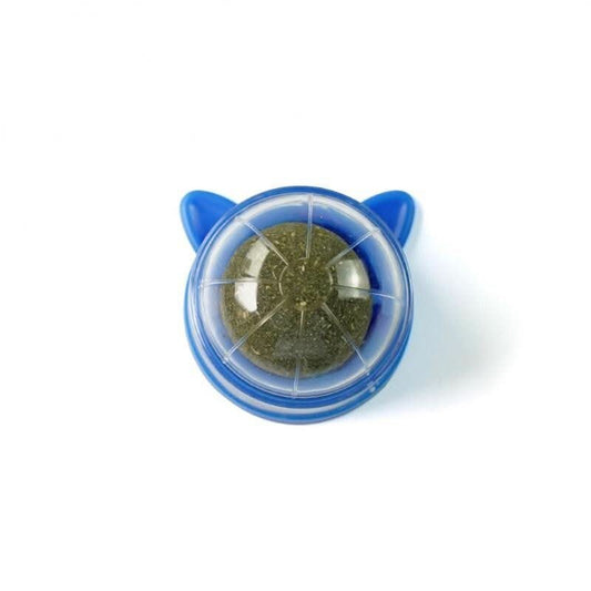 Catnip Toy for Cats – Rotating Ball & Mint for Dental Health