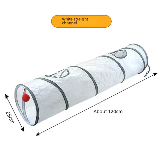 Cat Dragon Tunnel Toy | Engaging Design with Hidden Play Areas for Cats