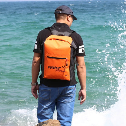 25L Waterproof and Breathable Backpack for Kayaking, Trekking, Outdoor Adventures