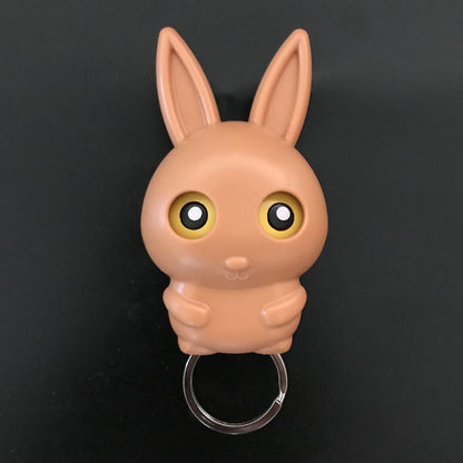 Charming Animal Keychain Organizer Hook with Magnetic Design