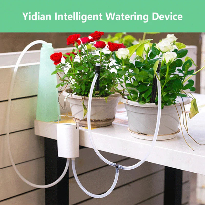 Automatic Irrigation System – Rechargeable for 2 to 8 Plants