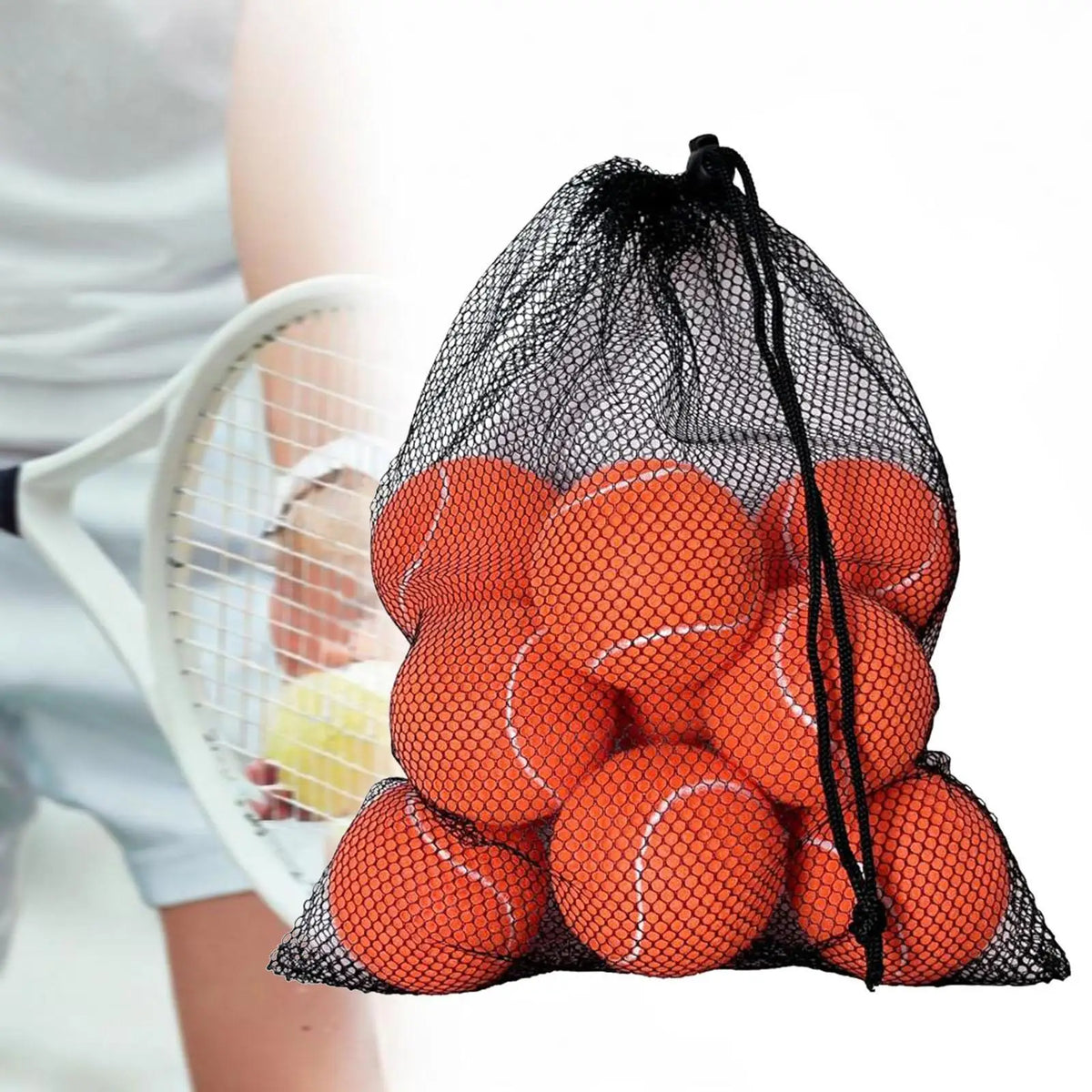 ProServe 12-Pack Tennis Balls – Durable Training Set with Bag