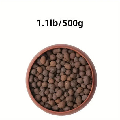 Organic Ceramic Clay Pebbles for Hydroponics | Ideal for Pots & Orchids | Enhances Soil Drainage