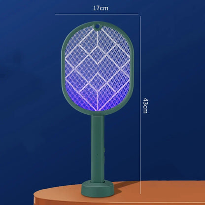 Dual-Function Electric Insect Zapper with USB Rechargeability