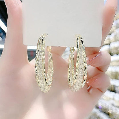 Radiant Twist Hoop Earrings for a Dazzling Look