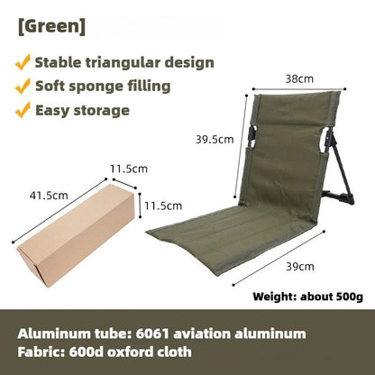 Lightweight Folding Camping Chair | Padded & Weather-Resistant | For Outdoor & Travel