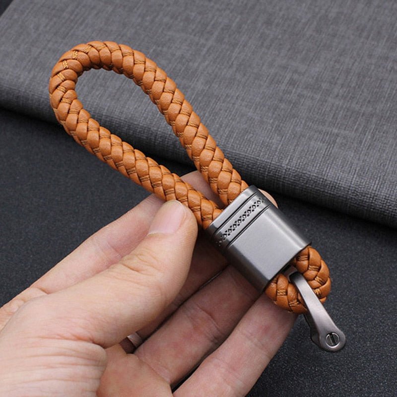 Braided Keychain Loop for Car Keys