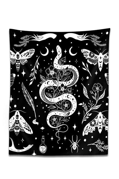 Snake Design Wall Hanging Tapestry