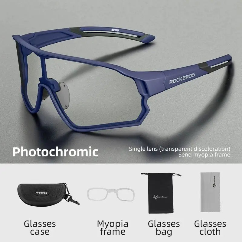 Photochromic Lens Cycling Eyewear