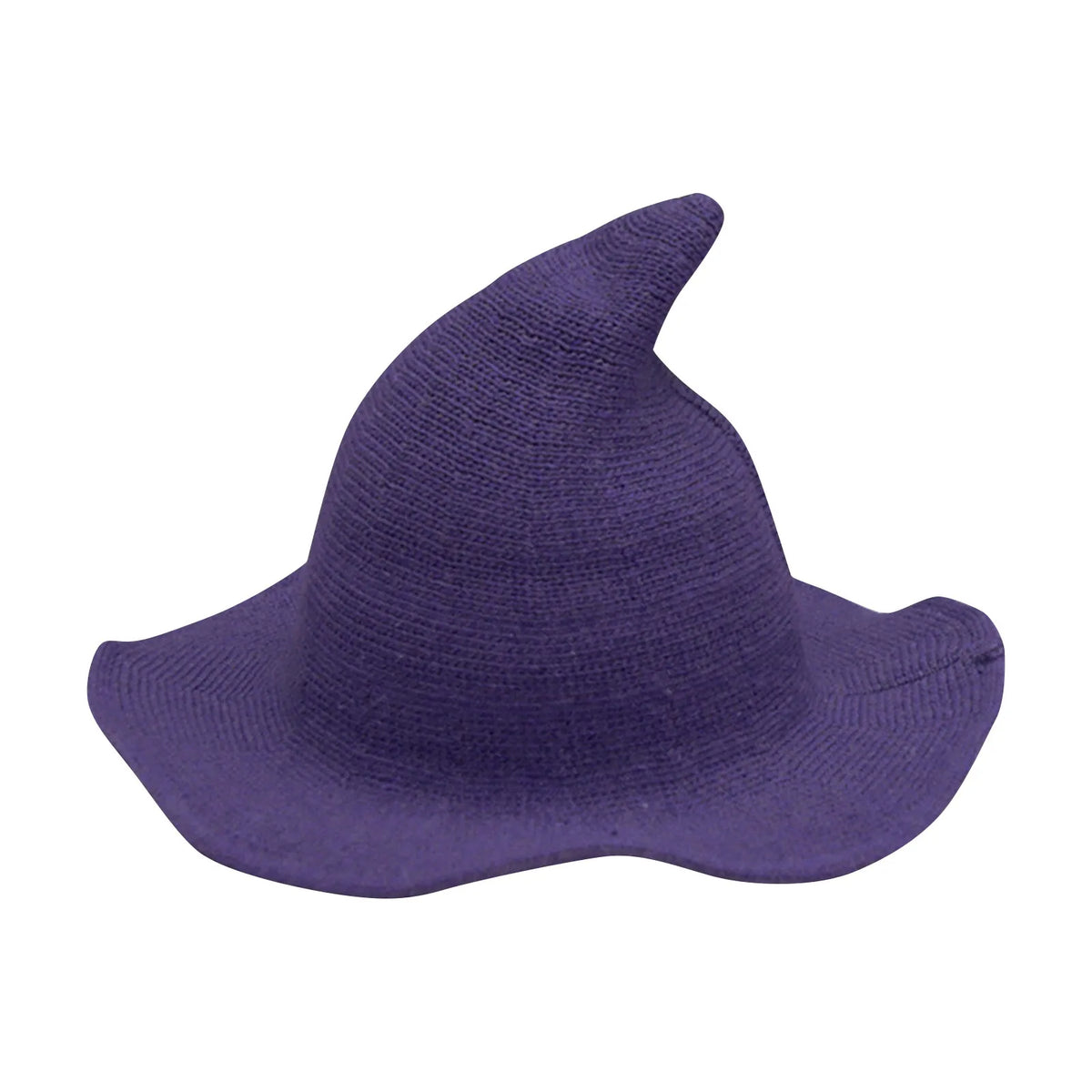 Chic Foldable Witch Hat – Cozy Crochet Accessory for Winter and Halloween