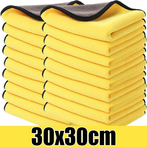 Microfiber Cleaning Cloth - Reversible, Absorbent & Quick-Drying - Suitable for All Surfaces