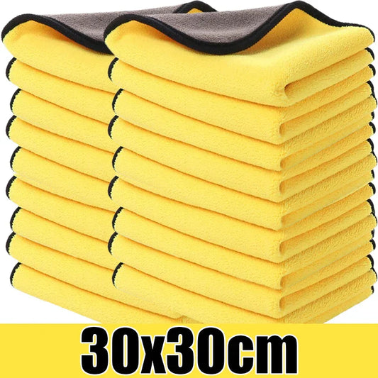 Microfiber Cleaning Cloth - Reversible, Absorbent & Quick-Drying - Suitable for All Surfaces