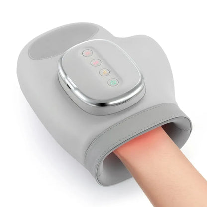 Cordless Hand Massager with Heat – Air Compression for Pain Relief in Fingers, Palm, and Wrist