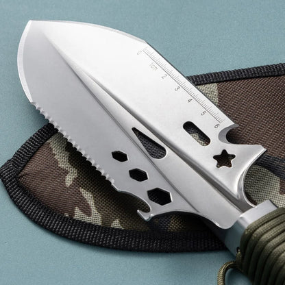 Stainless Steel Folding Shovel – Compact & Portable Tool for Camping and Gardening