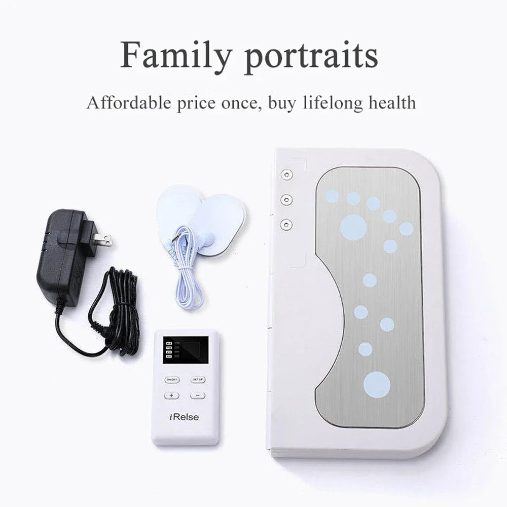 Foldable Foot Massager Mat with EMS, TENS, Heat – 3 Levels & LCD Control