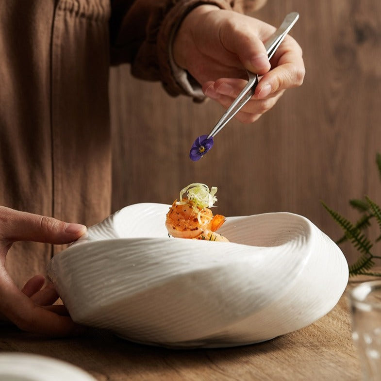 Contemporary Ceramic Bowl for Serving | Stylish Kitchen Dishware