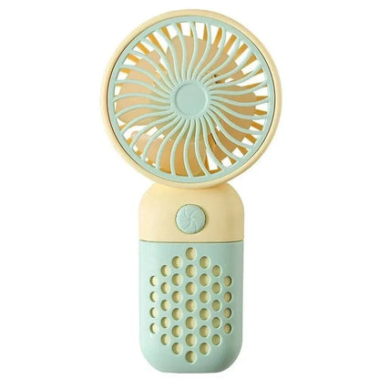 2024 Portable Mini USB Fan - Cute Handheld Charging Fan for Students