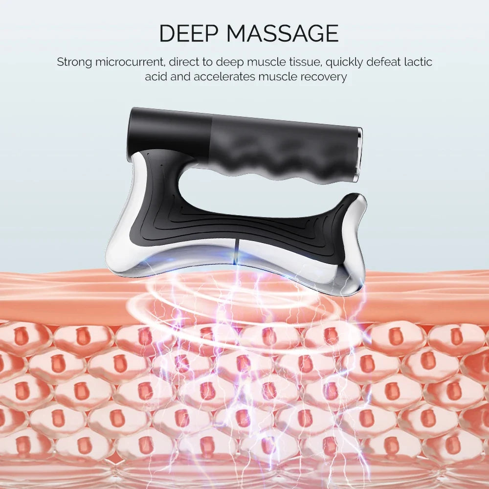 Electric Muscle Massager with Heat, Vibration, and Adjustable Temperature