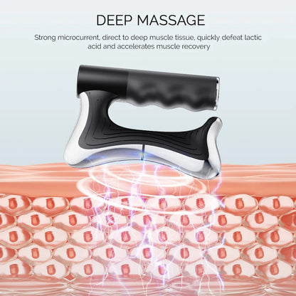 Electric Muscle Massager with Heat, Vibration, and Adjustable Temperature