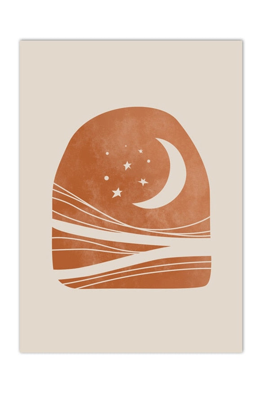 Tropical Serenity Abstract Canvas Art
