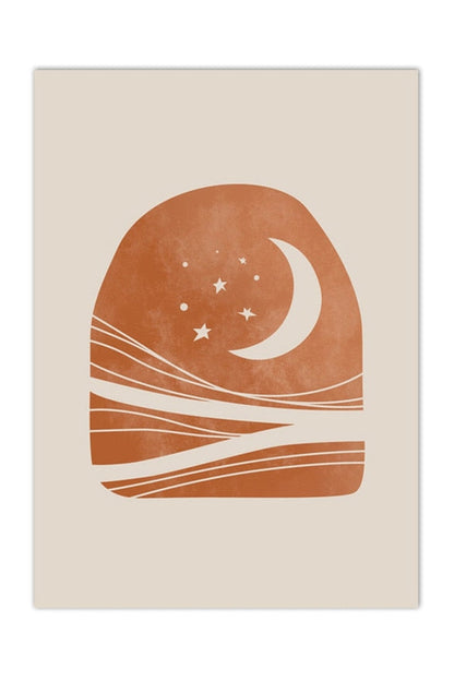 Tropical Serenity Abstract Canvas Art