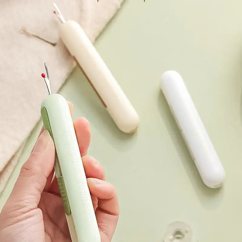 Dual-Function Automatic Needle Threading Tool