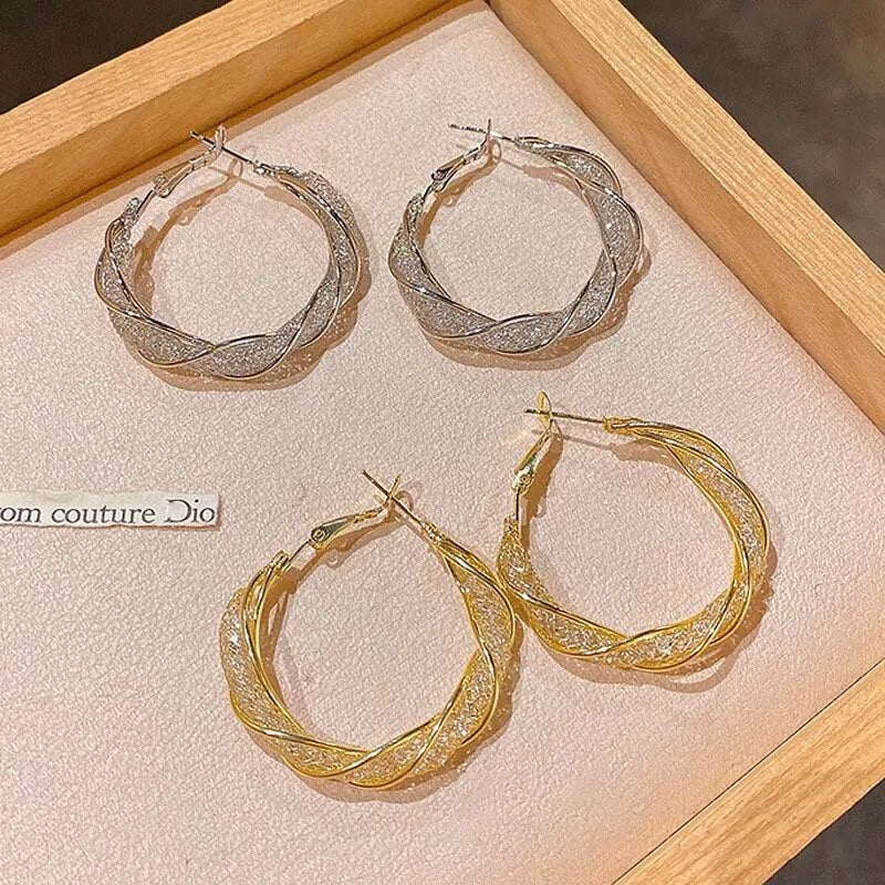 Gleaming Essence Earrings: Elevate Your Elegance