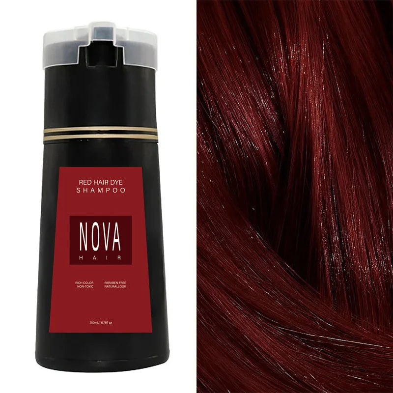 Instant Hair Dye Shampoo for Quick Color Refresh