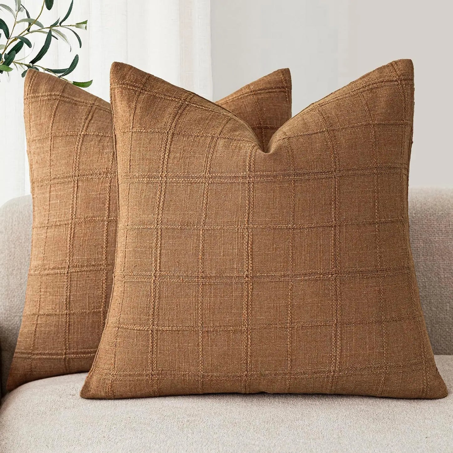 Chenille Cushion Cover in Bohemian Style