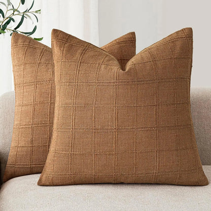Chenille Cushion Cover in Bohemian Style