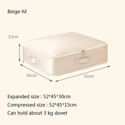 Compression Duvet Storage Bag for Space Saving