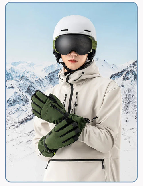 Weatherproof Touchscreen Ski Gloves for Adventurers