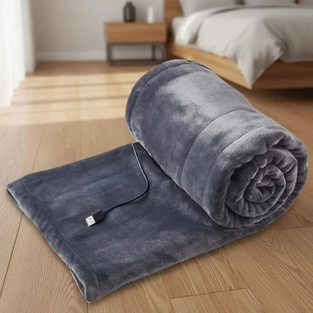 Electric Heated Blanket for Comfort at Home and on the Go