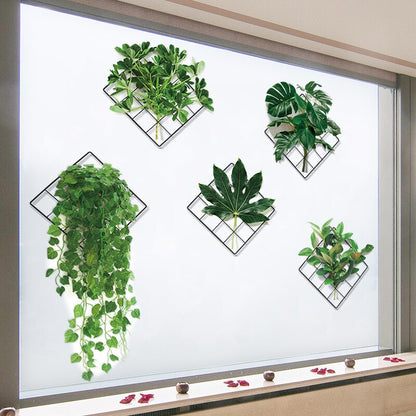 Lifelike Greenery Wall Decal for Home Decor