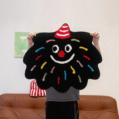 Monster Black Mat for Exercise and Yoga