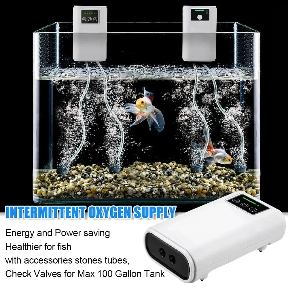 Quiet Oxygen Supply System with 6000mAh Battery – Eco-Friendly Design