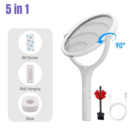 Electric Mosquito Zapper with 6-in-1 Rotating Function