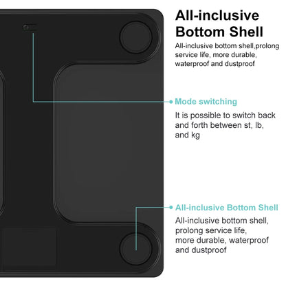 Bluetooth Digital Body Fat Scale with App - 16 Measurements, Syncs with Apple Health & Fitbit