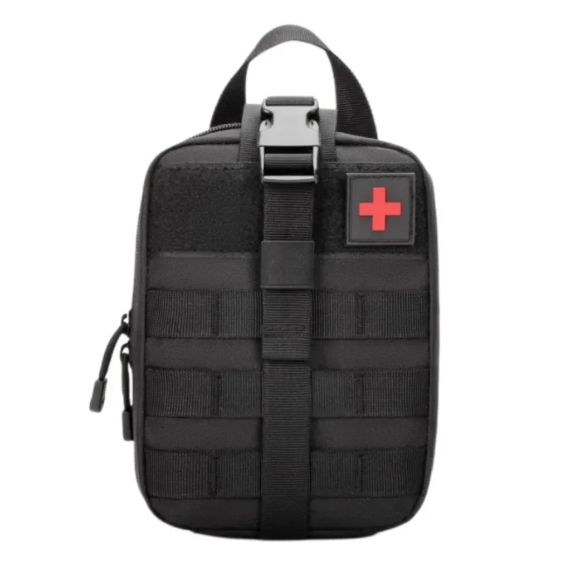 First Aid Bag - Durable, MOLLE-Compatible & Weatherproof for Outdoor Use