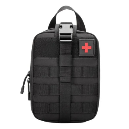 First Aid Bag - Durable, MOLLE-Compatible & Weatherproof for Outdoor Use