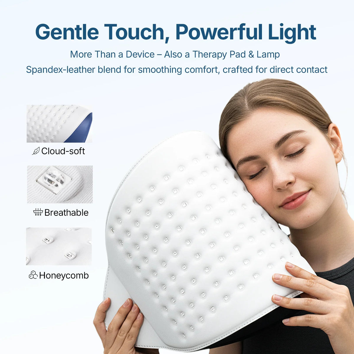 LED Face and Body Mask with 720 Chips | 4 Light Modes in Red, Blue, Amber, Near-Infrared
