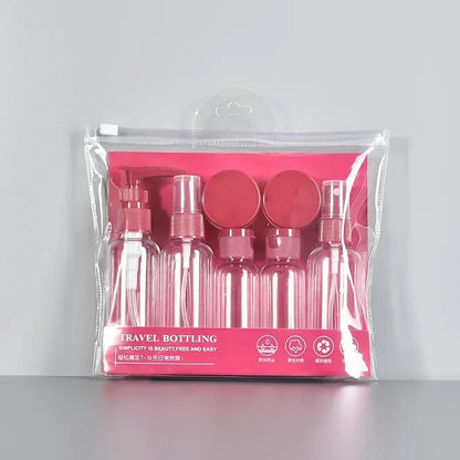 Travel Bottle Set | Leak-Proof & TSA Compliant | For Care & Cosmetics